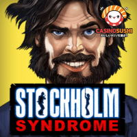 Stockholm Syndromeスロットゲーム：拘束者と被害者の歪んだ関係性を象徴するシンボルが特徴的な謎めいた画面