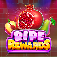 "Ripe Rewardsスロットゲーム：5x5グリッドのフルーツテーマスロット、固定型乗数ワイルドとフリースピンボーナス搭載"